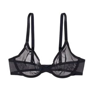 CUUP The Plunge Bra in Black
